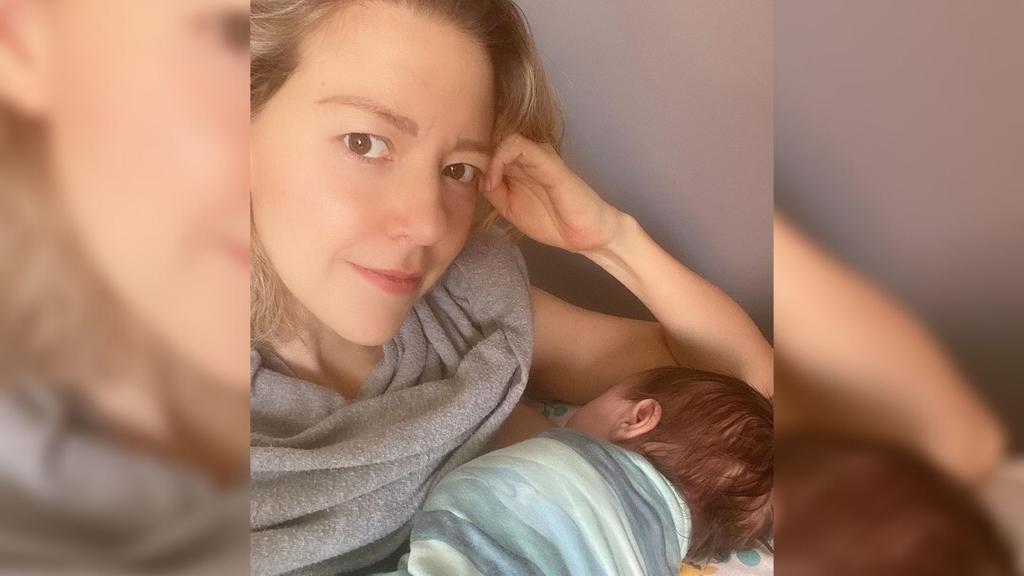 Fernanda Castillo revela que amamantar a su bebé la ha sacado adelante