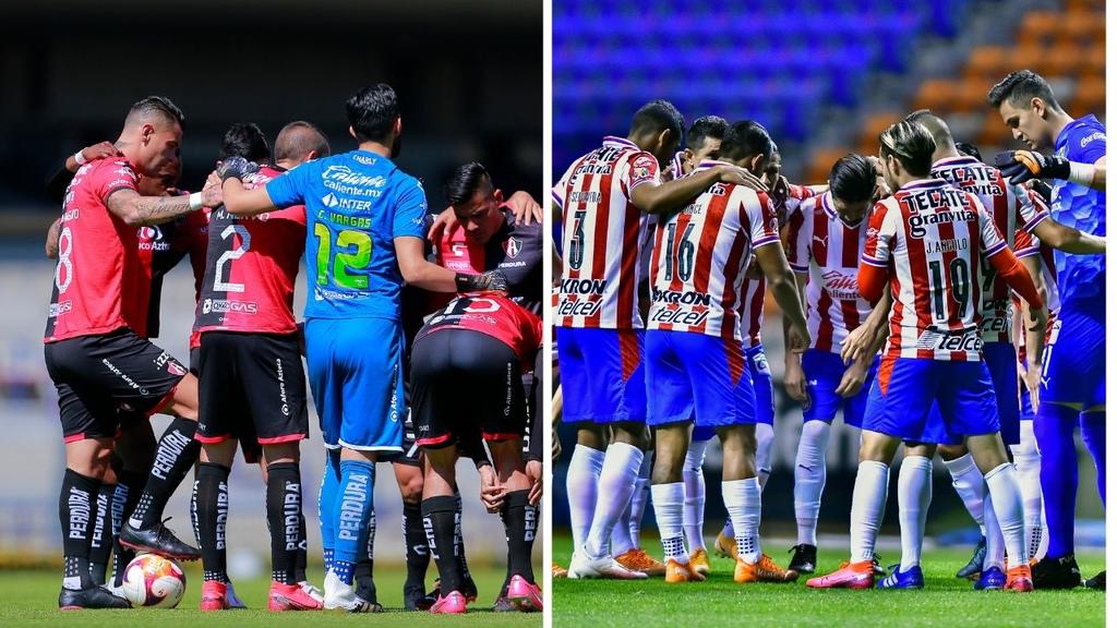 Atlas y Chivas viven su peor momento en la Liga MX