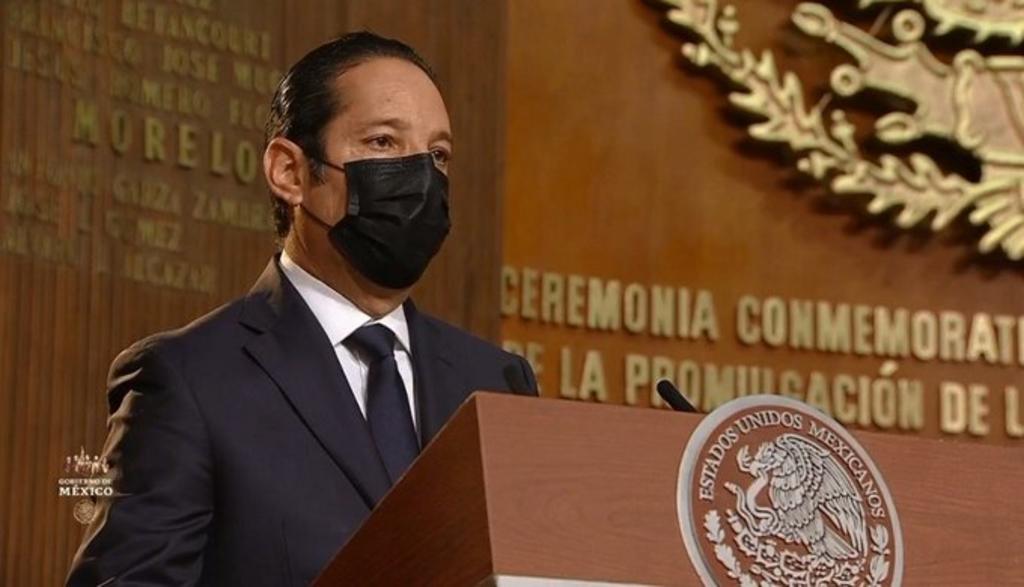 Gobernador de Querétaro llama a un acuerdo nacional ante el COVID-19