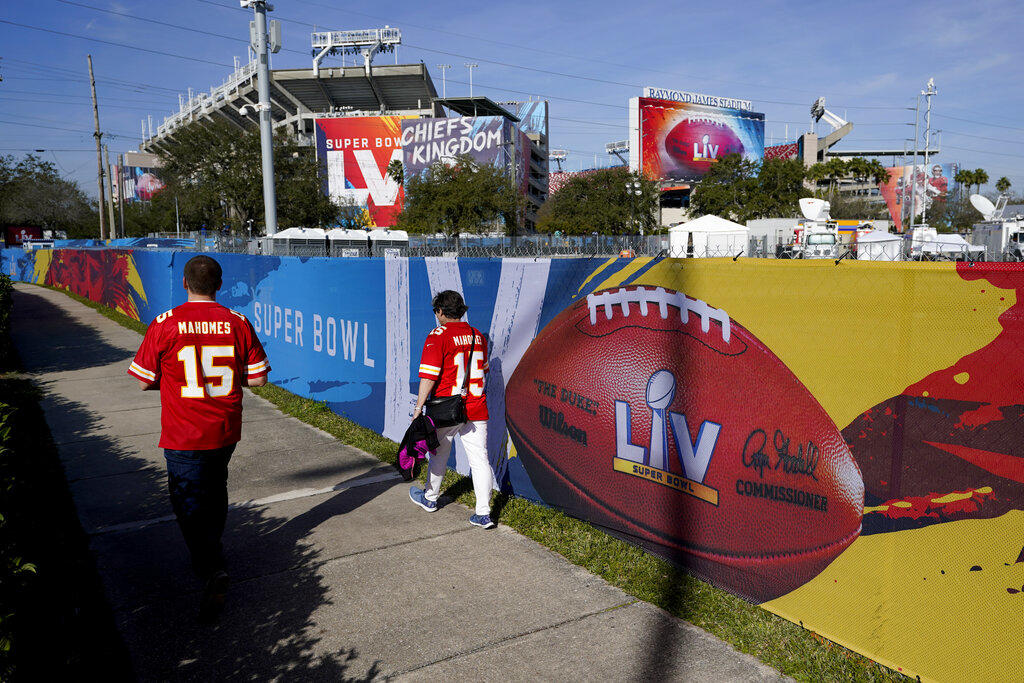 ¿Cuántos aficionados habrá en el estadio Raymond James para el Super Bowl LV?