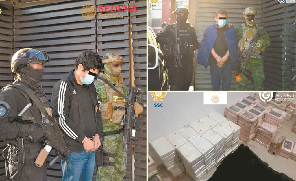 Droga decomisada en CDMX podría ser del Cártel de Sinaloa