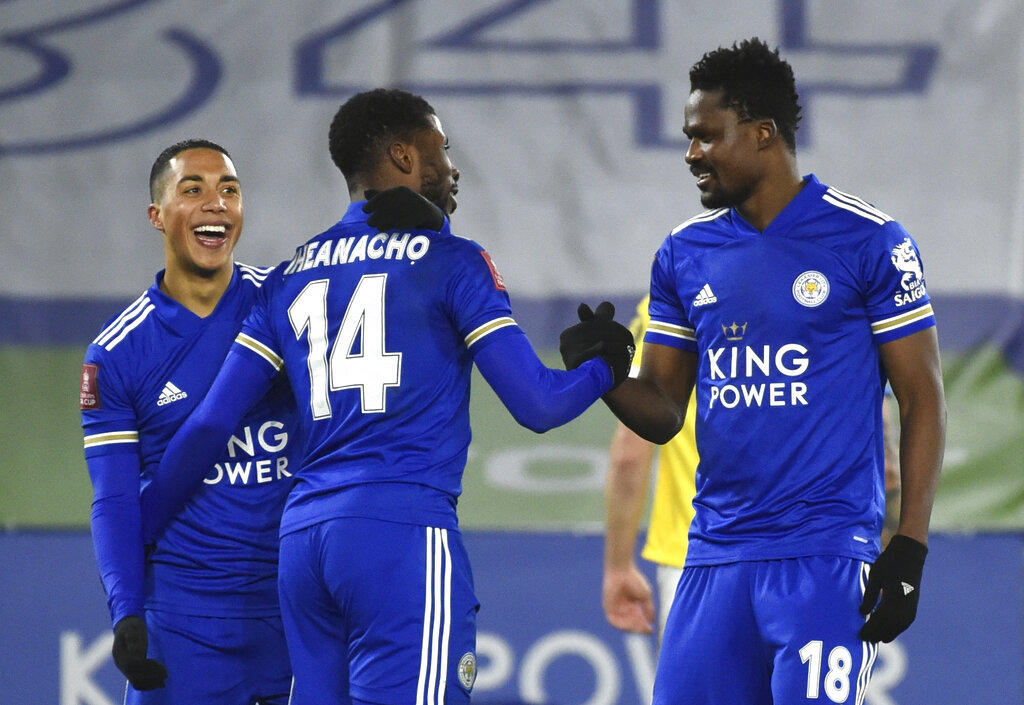 Gol de Iheanacho lleva al  Leicester City  a cuartos de la FA Cup