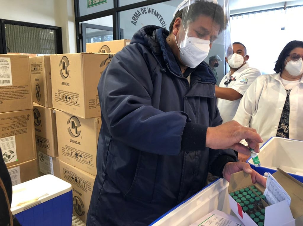 Recibe Durango 12 mil 860 vacunas contra Covid