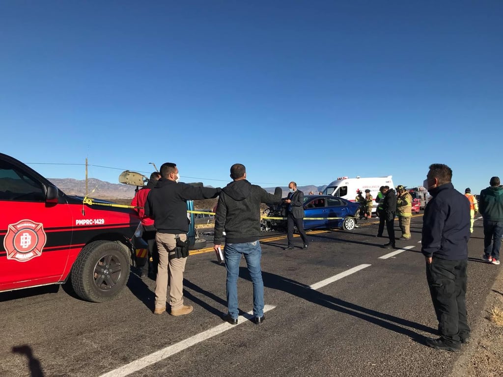 Identifican a lesionados de 'encontronazo' en la Durango-Parral