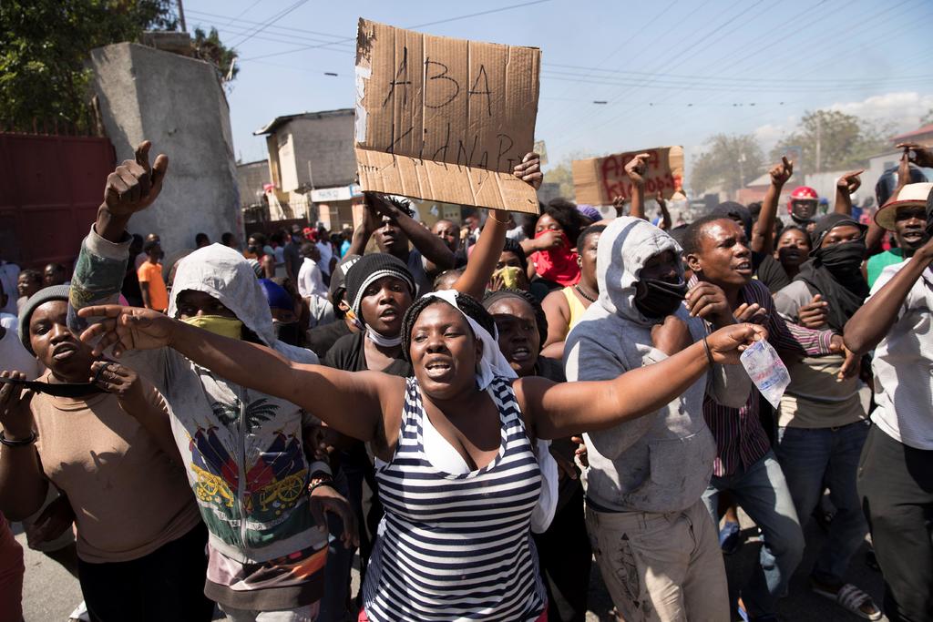 Hartazgo en Haití genera protestas