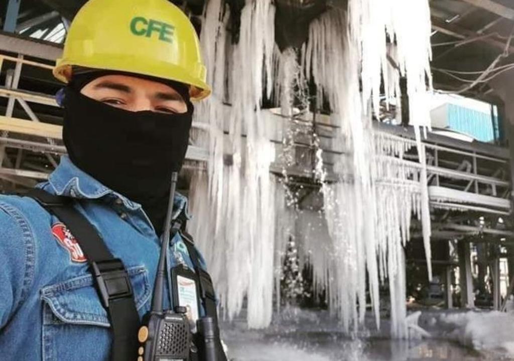 Carboeléctricas de la CFE, en Coahuila, quedan congeladas ante Tormenta Invernal