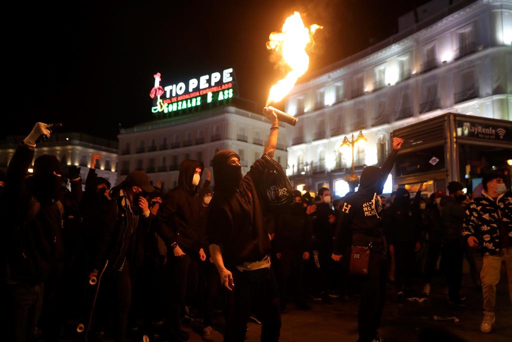 Protestas en España dejan 14 detenidos