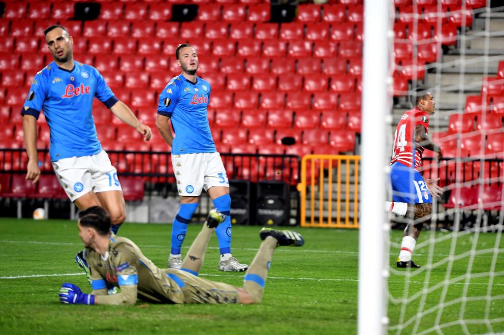 Granada adelanta al Napoli en eliminatoria de Europa League