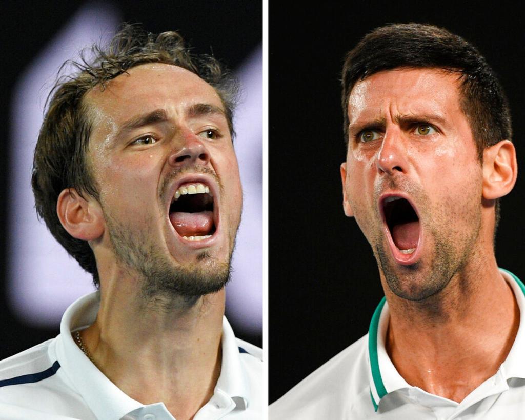 Novak Djokovic busca 18vo título en Grand Slam; Daniil Medvedev el primero