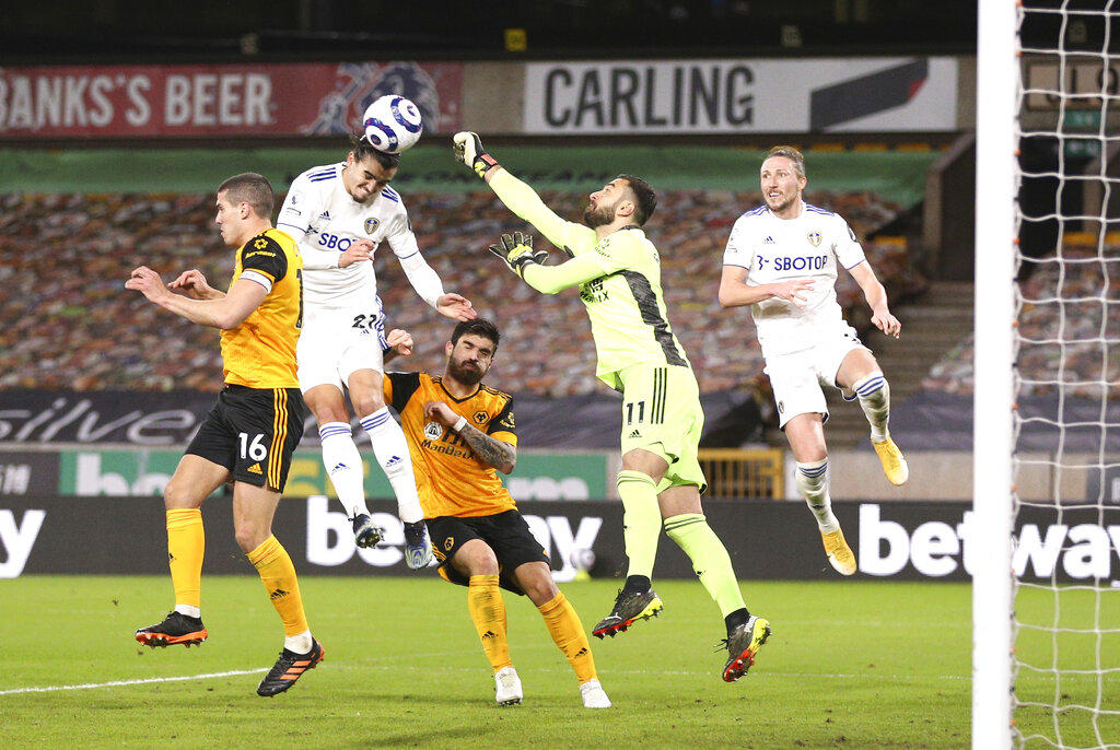 Wolverhampton vence por la mínima a Leeds en la Premier League