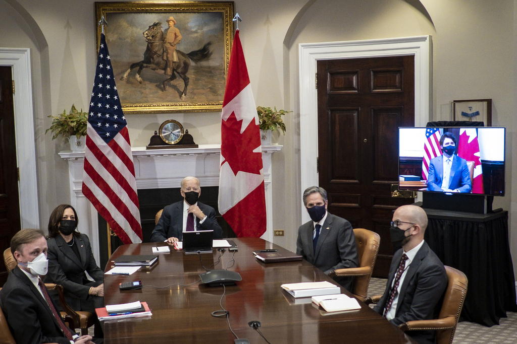 Biden dice que 'EUA no tiene ningún amigo más cercano que Canadá' en reunión con Trudeau