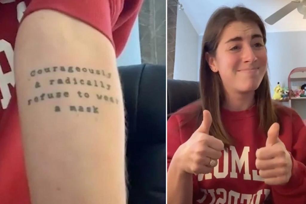 Joven se hace viral por su ‘desafortunado’ tatuaje