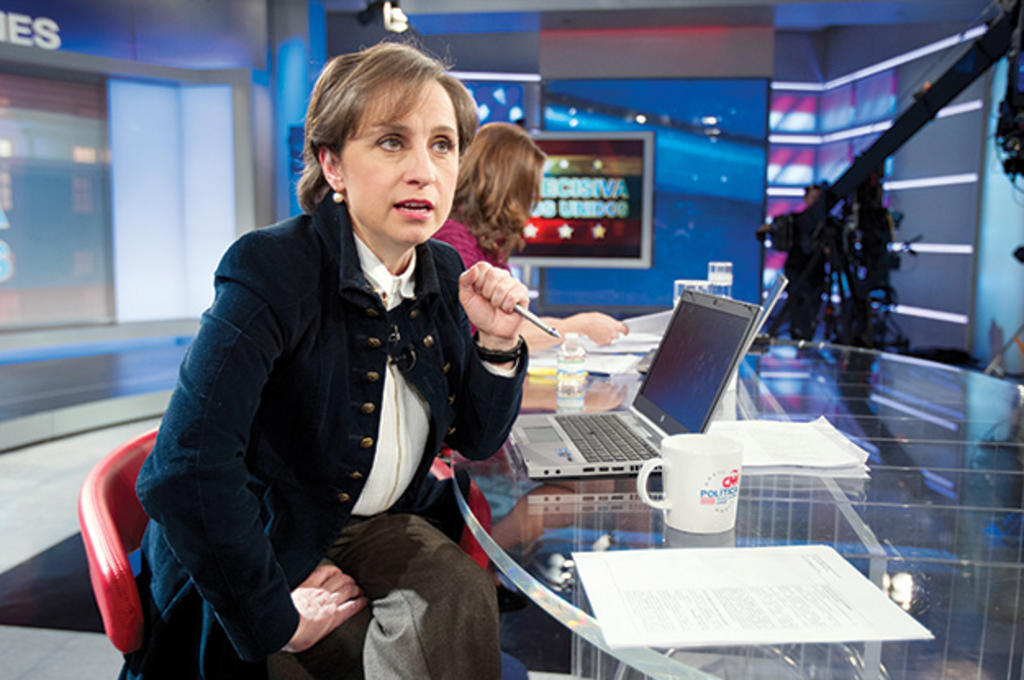 Carmen Aristegui regresa a la TV