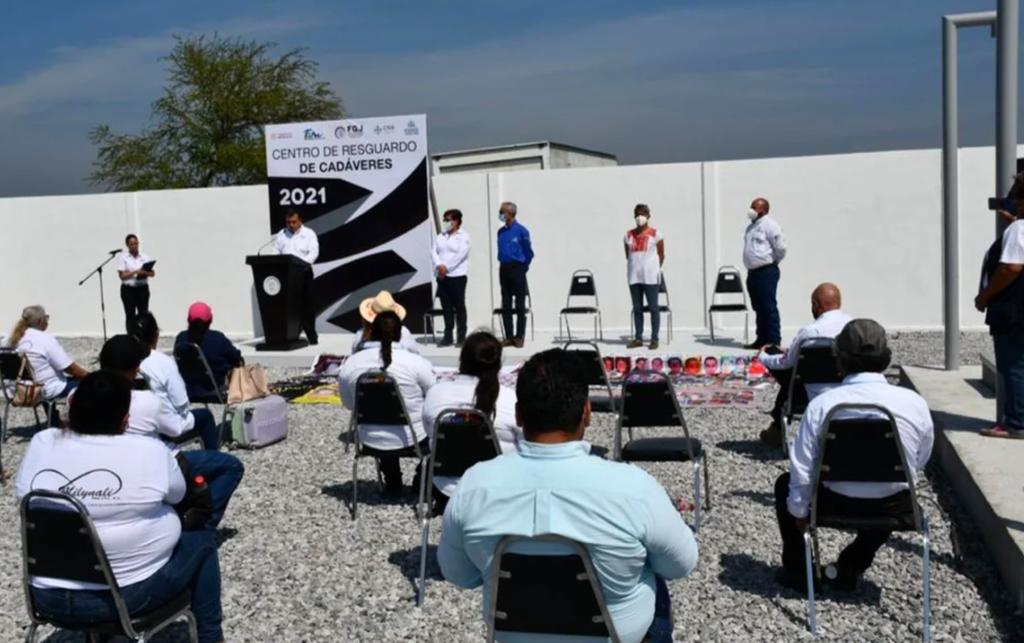 Inauguran centro de resguardo de cadáveres en El Mante, Tamaulipas