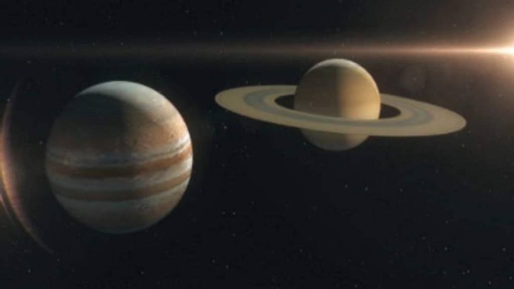 Mercurio, Júpiter y Saturno se alinearán con la Luna en marzo