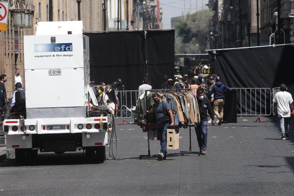 Así marcha la filmación de Alejandro González Iñarritu en CDMX