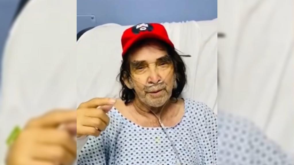 Revelan último video de 'Cepillín' desde el hospital