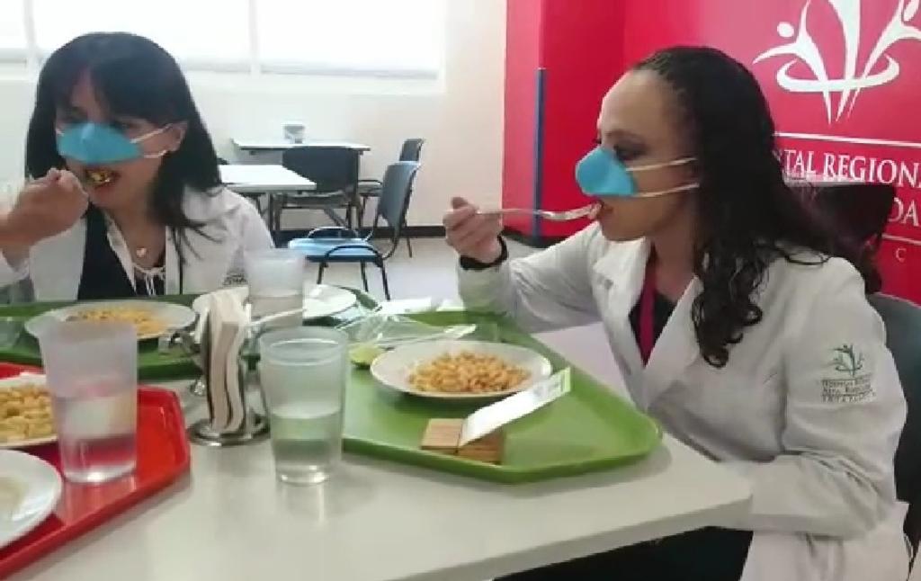 IPN desarrolla la 'Mask Eating', cubrebocas para utilizar en situaciones cotidianas