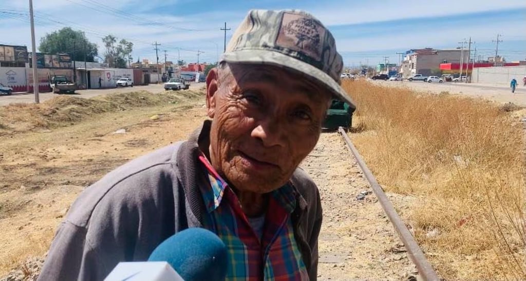 Abuelito duranguense vive con 15 pesos diarios