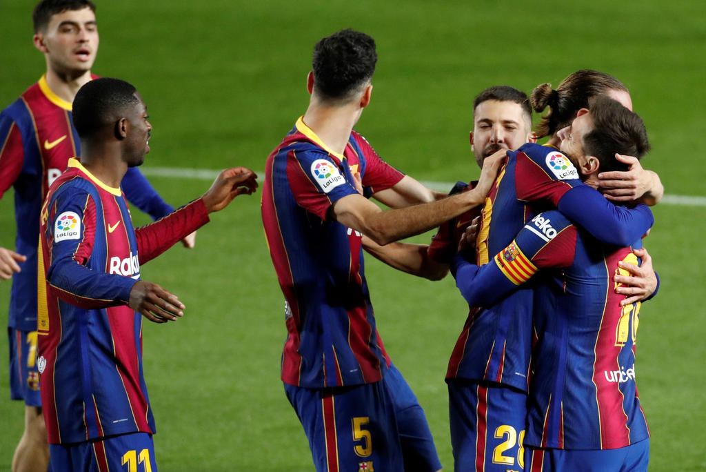 Barcelona golea al Huesca; Messi, Griezmann y Mingueza anotan