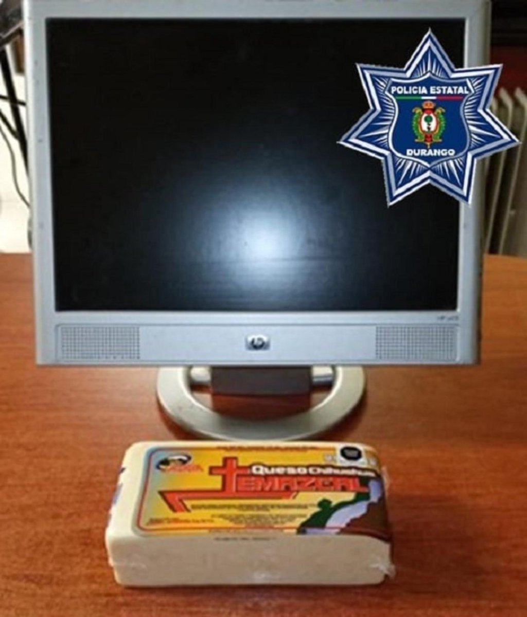 Detenido por robar un monitor y una barra de queso