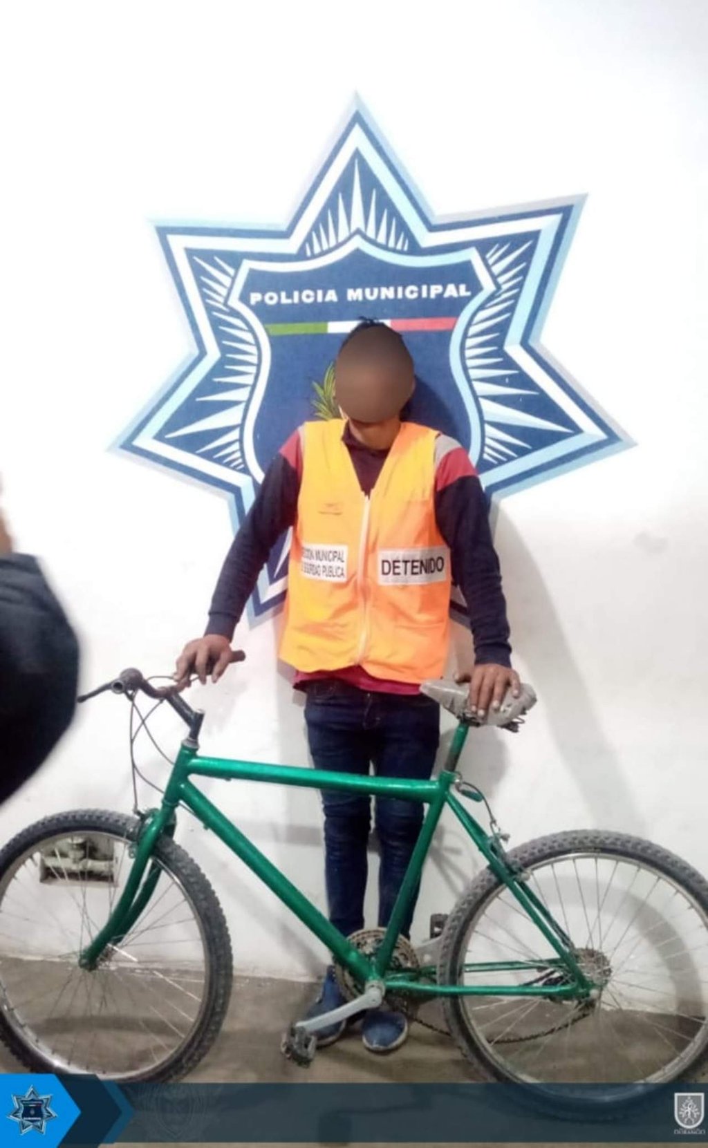Sujeto se metió a una casa a robarse una bicicleta