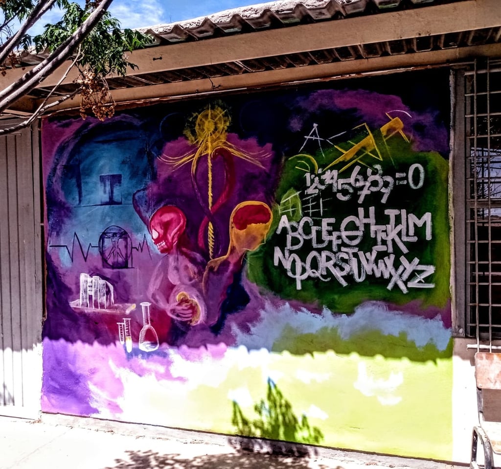 Montan mural en Gómez Palacio para impulsar el arte