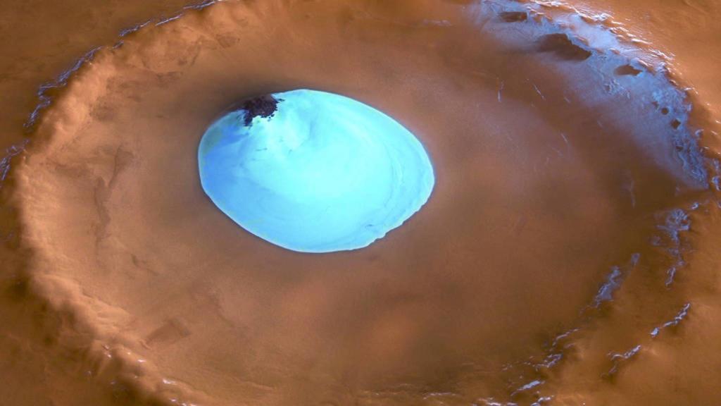 Parte del agua antigua de Marte estaría atrapada en su corteza