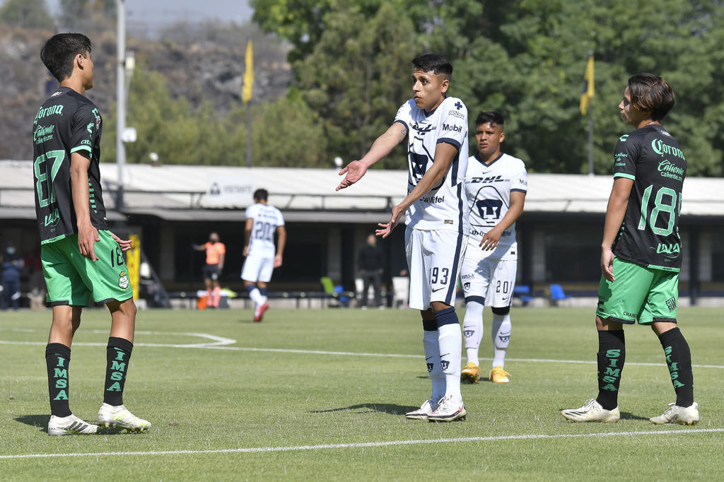 Tras fracturar a elemento de Santos Sub-20, suspenden a jugador de Pumas