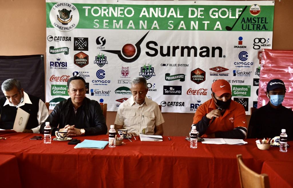 Presentan Anual de Golf de Semana Santa en Gómez Palacio
