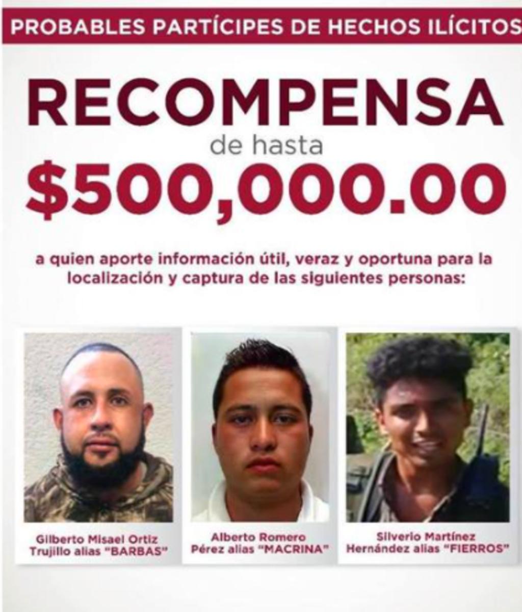 Buscan a 'El Macrina', 'El Fierros' y 'El Barbas' por emboscada de policías en Edomex
