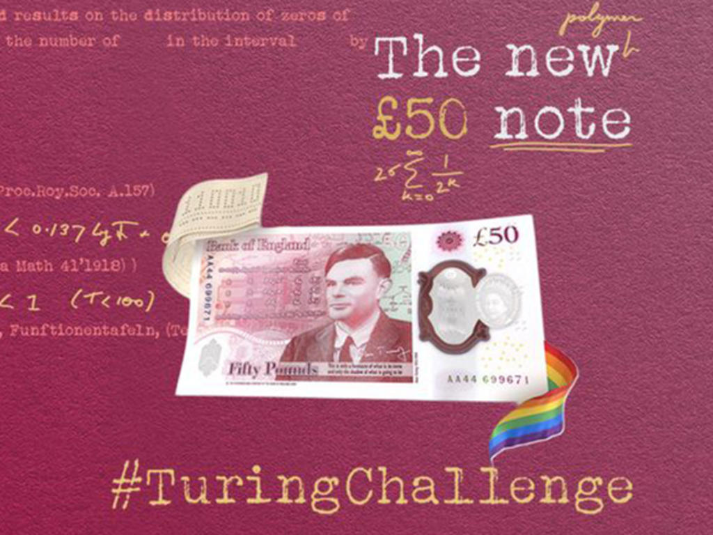 Alan Turing será la nueva cara del billete de 50 libras