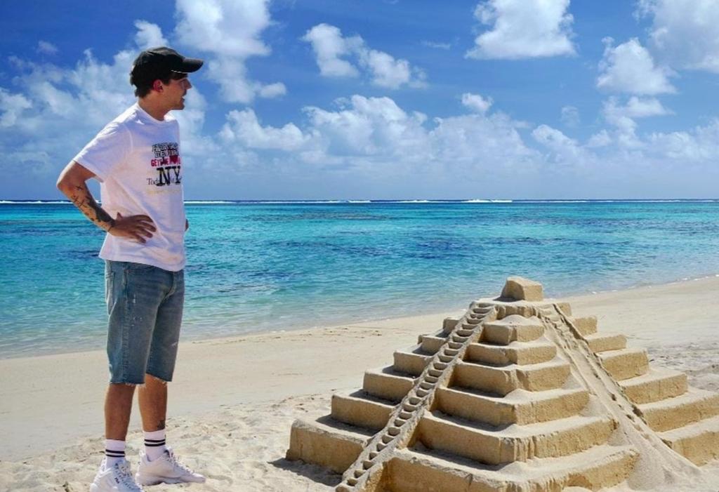 Louis Tomlinson 'viaja' a Cancún y la red se 'inunda' en memes