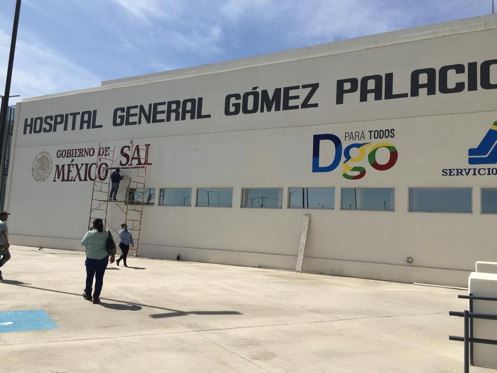 Nuevo Hospital General de Gómez Palacio iniciará labores con cuatro servicios