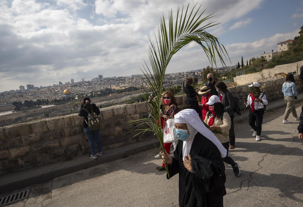 Recupera Jerusalén la alegría en un Domingo de Ramos sin peregrinos