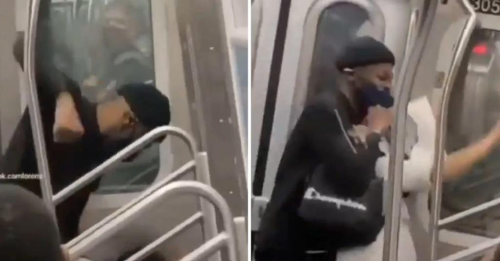 Hombre asiático recibe brutal golpiza en el metro de Nueva York y termina inconsciente
