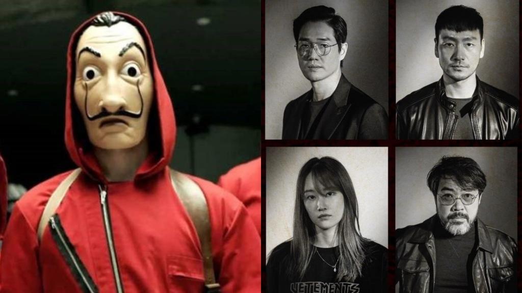Netflix revela al reparto de la nueva versión coreana de La Casa de Papel