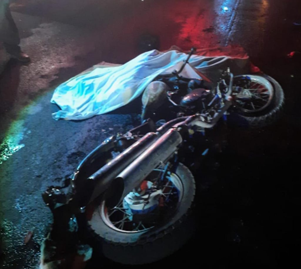Identifican a motociclista calcinado tras accidente en Canatlán