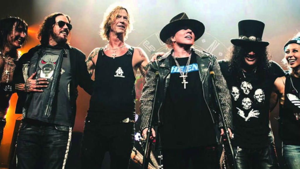 Guns N' Roses pospone gira hasta 2022 por el COVID-19