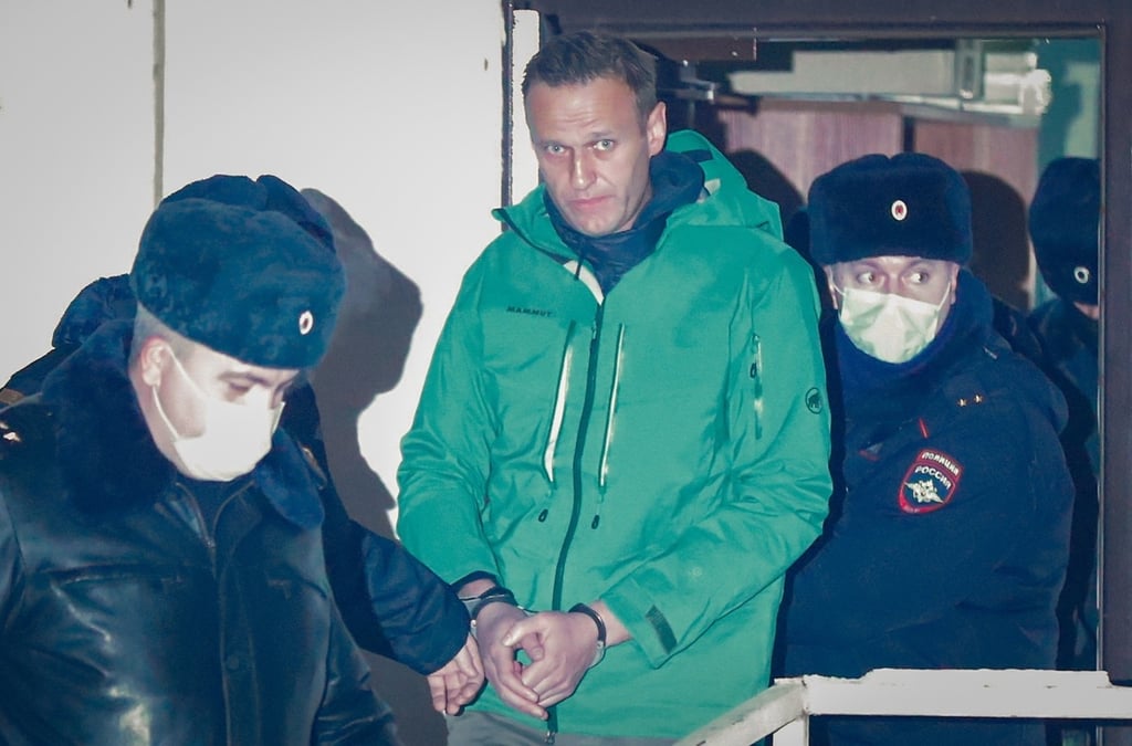Alexéi Navalni se enferma en prisión