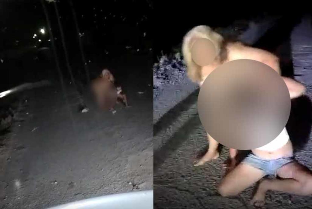 Difunden video de anciana 'intentando arrojar' a su nieta a canal de riego en Matamoros