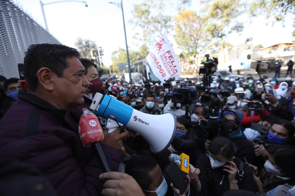 Concluye protesta de Morena frente a Tribunal Electoral