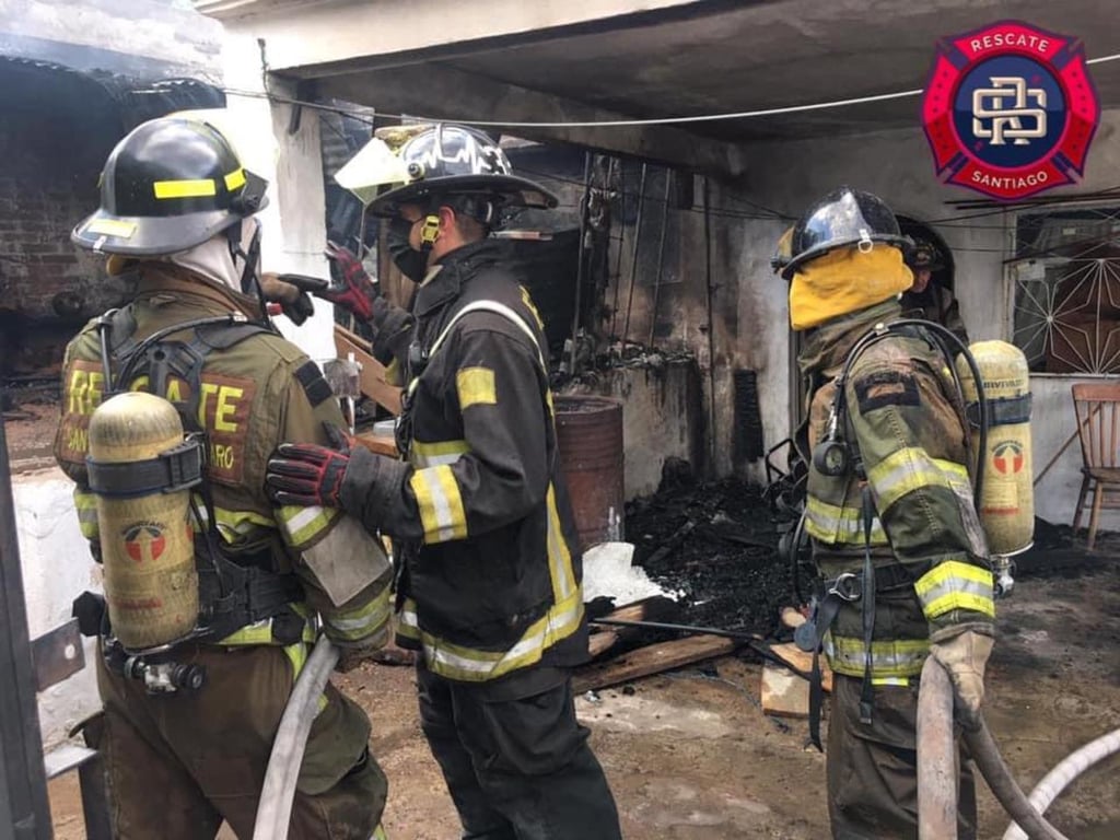 Incendio en vivienda de un octogenario de Santiago Papasquiaro