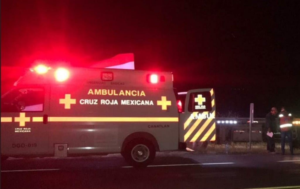 Un lesionado, saldo de choque en Canatlán