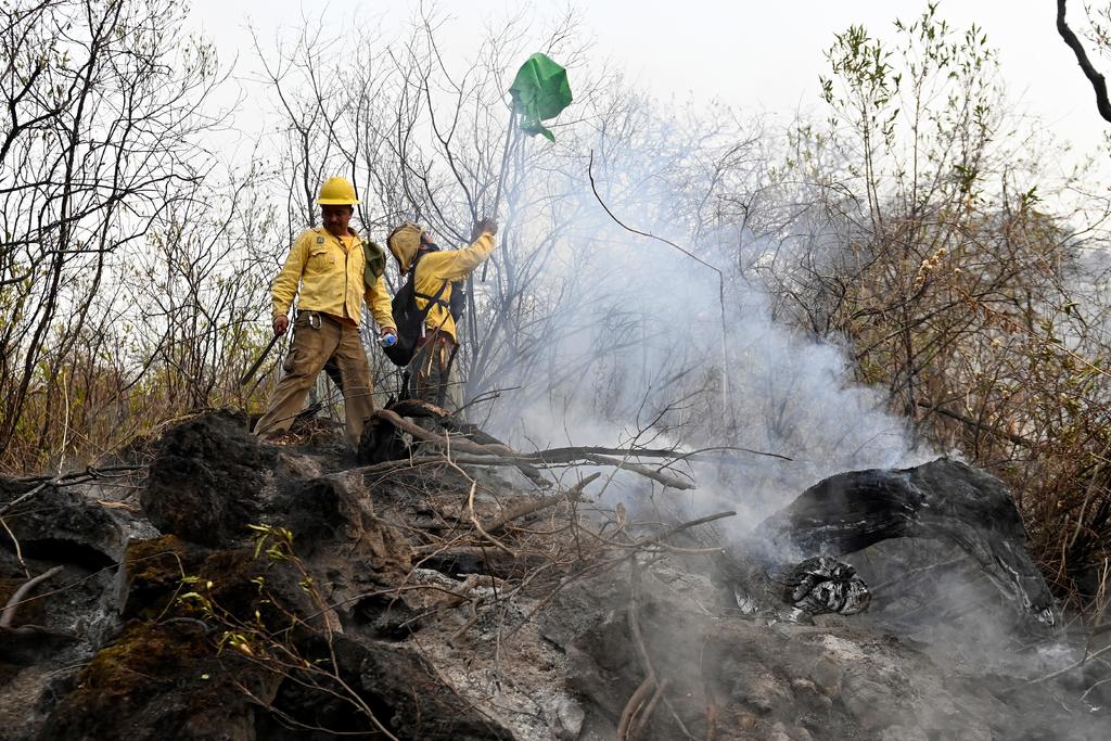 Incendio en El Tepozteco, entre los 73 activos del país
