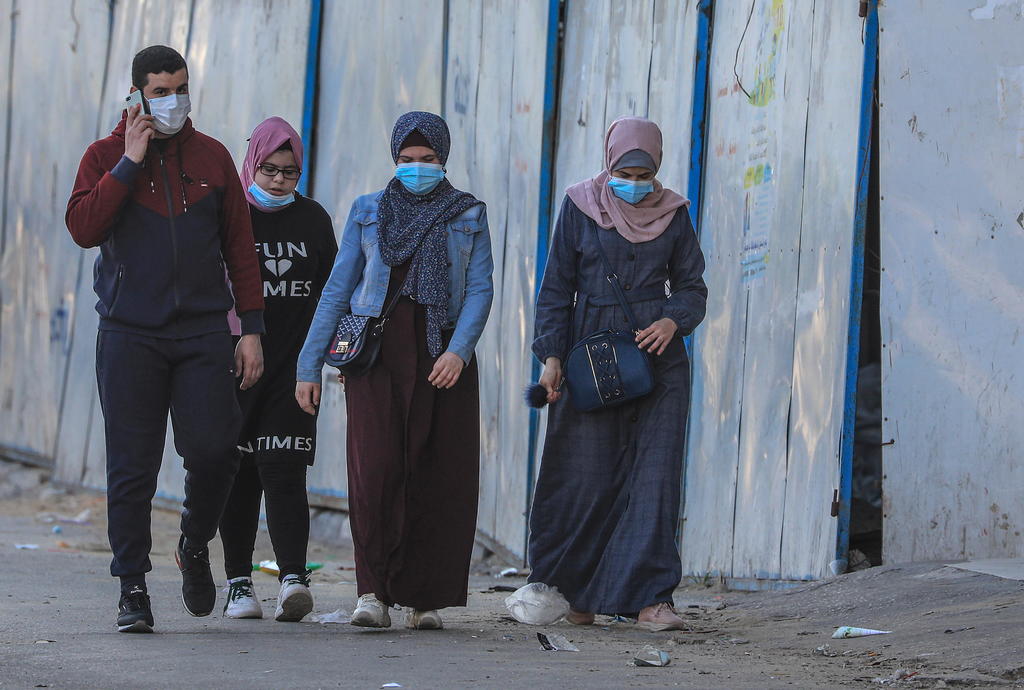 Sufre Gaza nuevo máximo de muertes por COVID desde inicio de pandemia