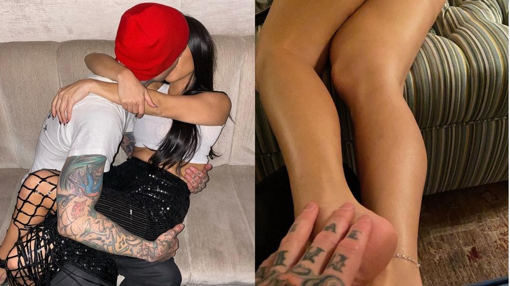 Travis Barker revela fotos íntimas junto a Kourtney Kardashian 