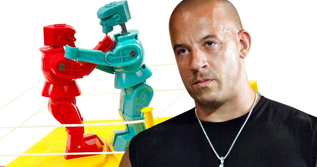 Vin Diesel adaptará al cine el juego de mesa Rock 'Em Sock 'Em Robots