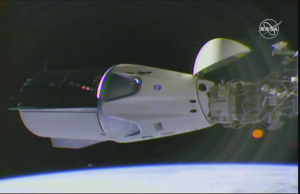 Recicla NASA cápsula y cohete de Space X para astronautas