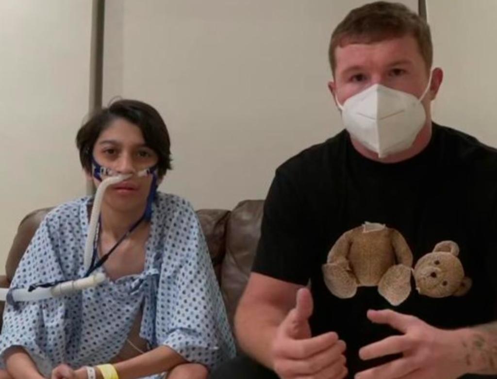 Antolín, adolescente apoyado por 'Canelo', ya recibió su trasplante de pulmón